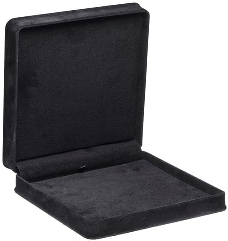 Luxury Necklace Case With Black Velour Interior
