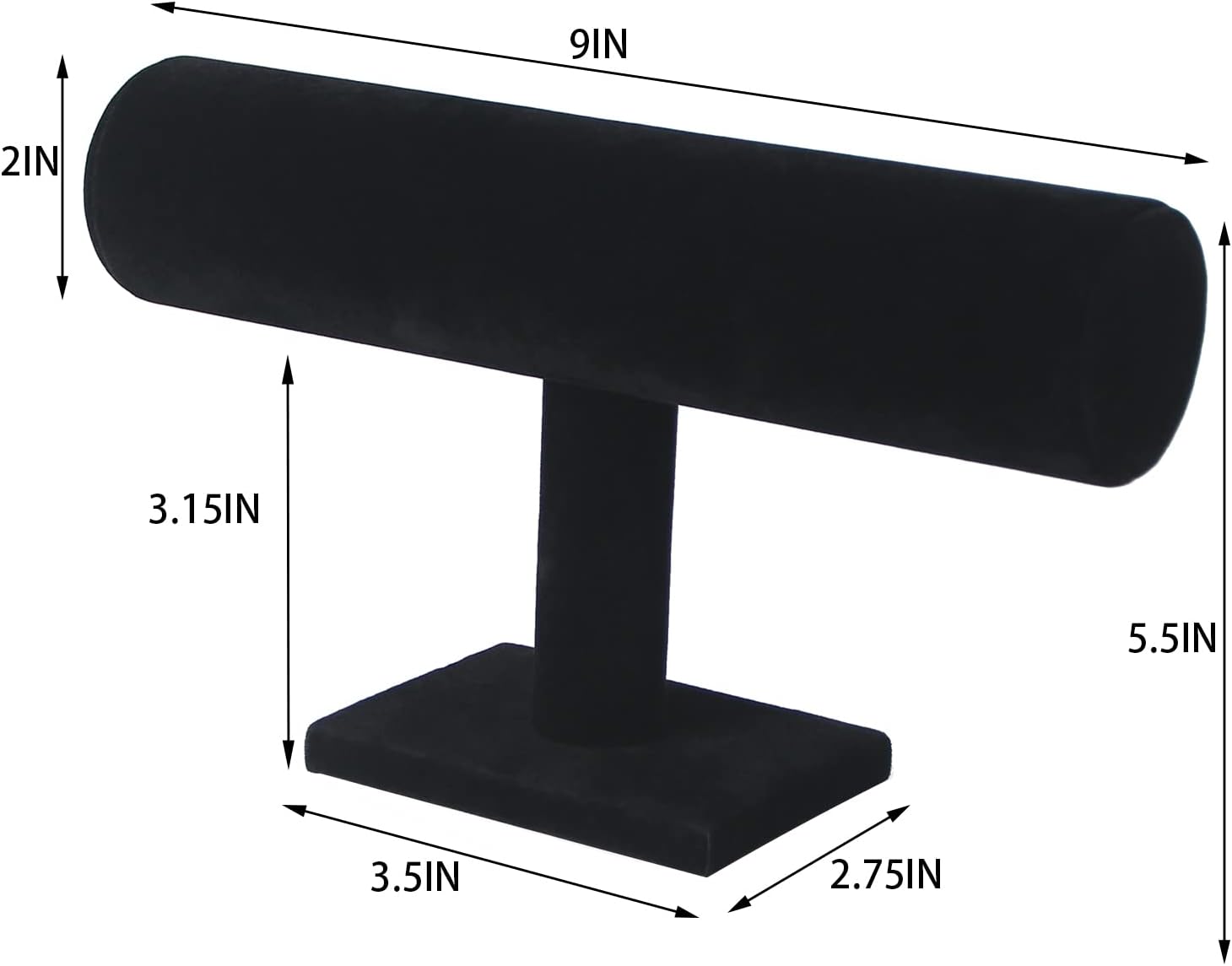 Single T-Bar Bracelet Holder Stand