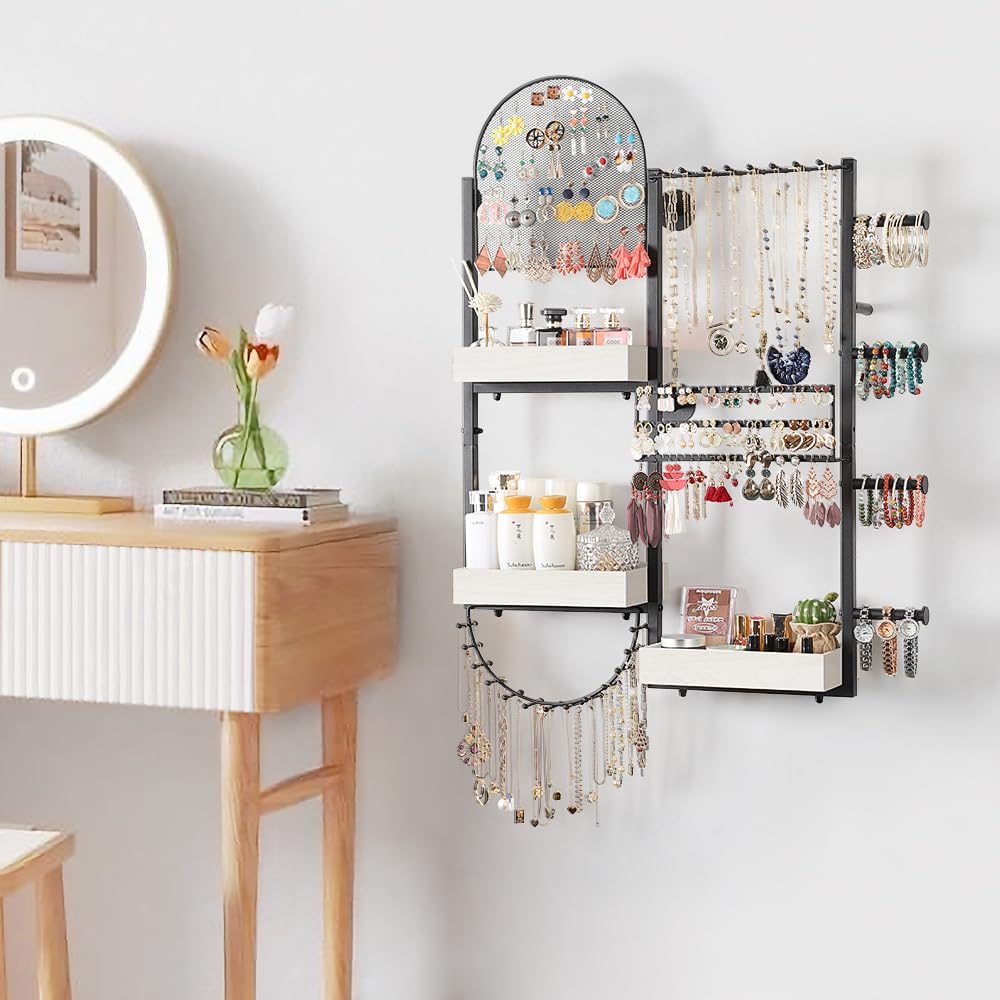 Wall Hanging Jewelry Organizer Large