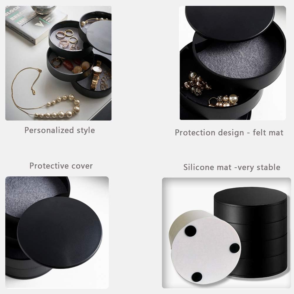 5-Layer Rotating Storage Box for Women