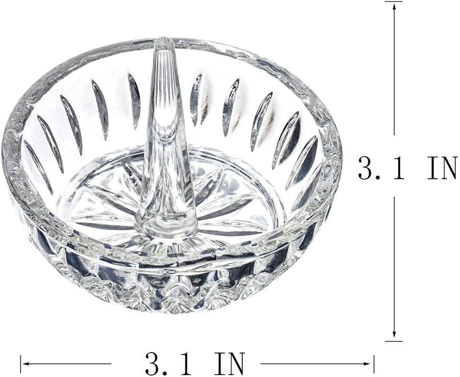 Crystal Ring Holder Dish