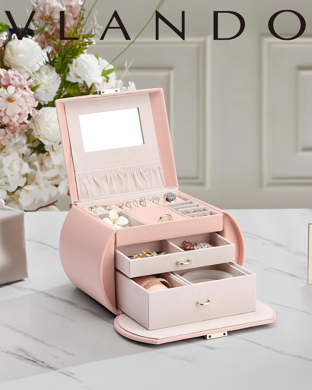 Princess Style Jewelry Box for Girls 12-14