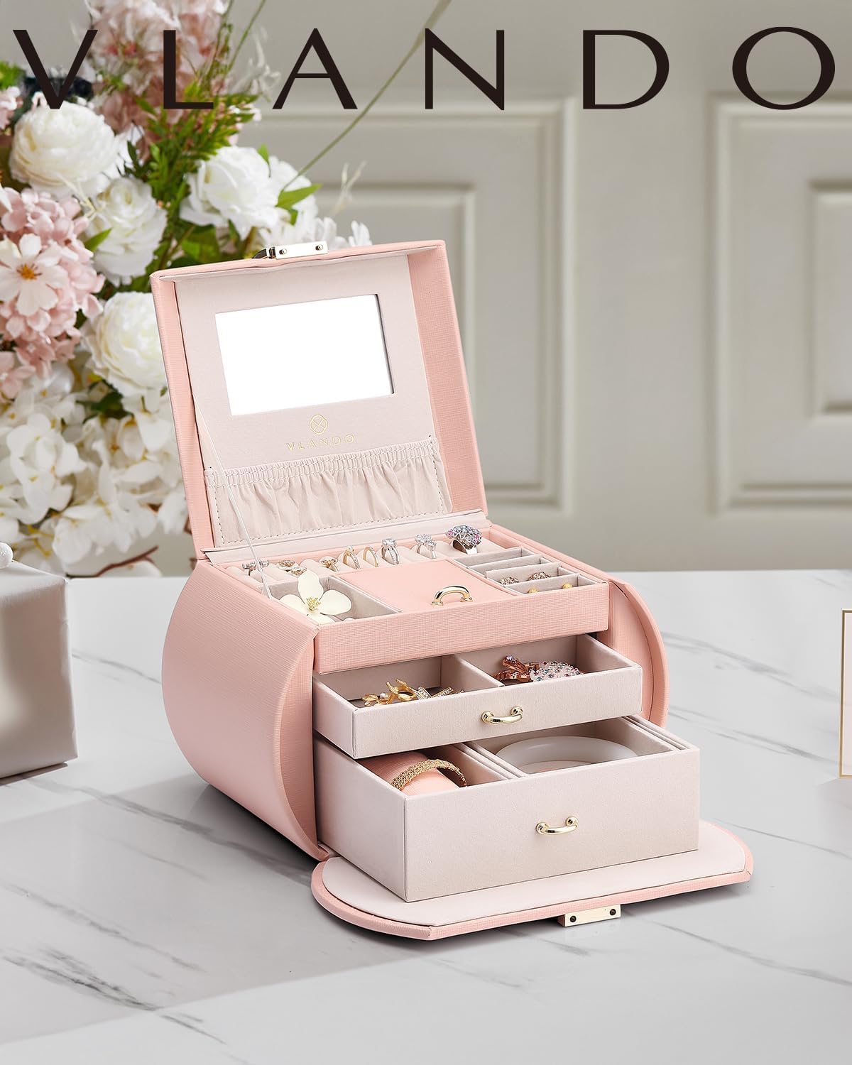 Princess Style Jewelry Box for Girls 12-14