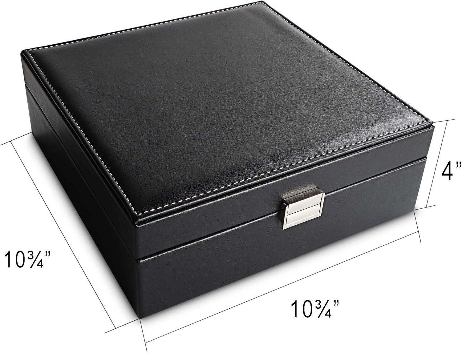 50 Slots Double Layer Earring Organizer Box