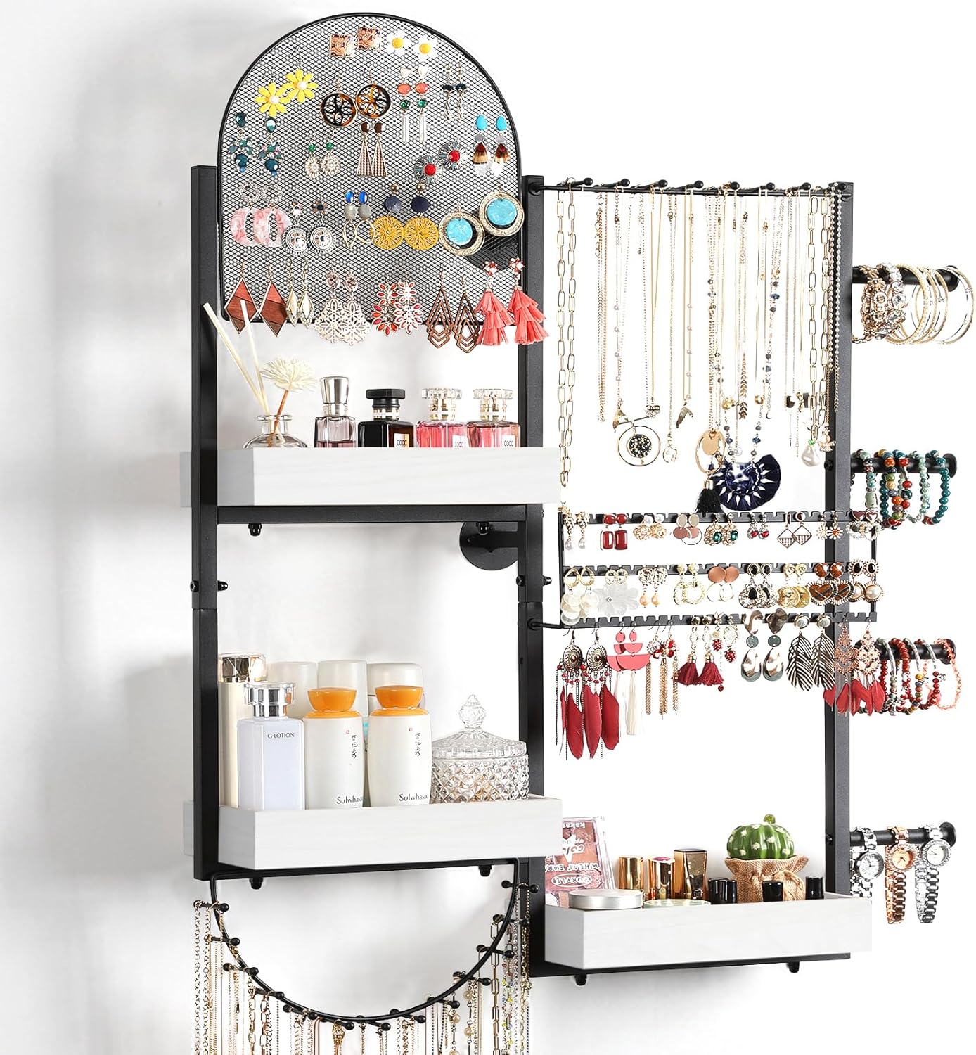Wall Hanging Jewelry Organizer Large