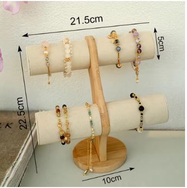 Double Layer Rack Bracelet Jewelry Stand