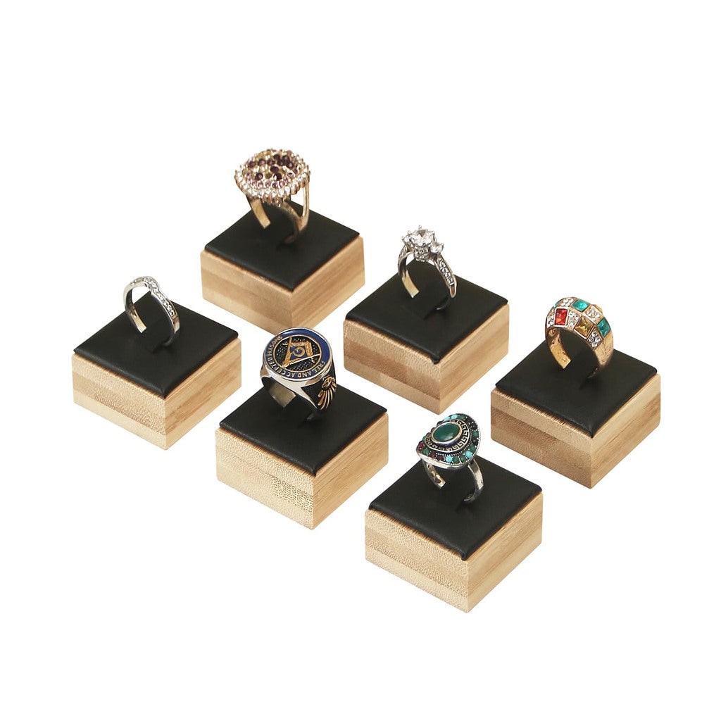 6 Pcs Rings Display Stand for Shop Selling