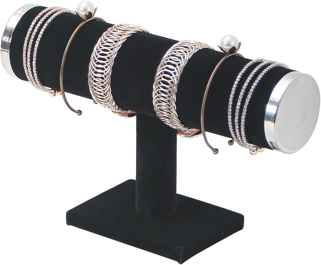 T-bar Jewelry Bracelet Organizer Display Stand