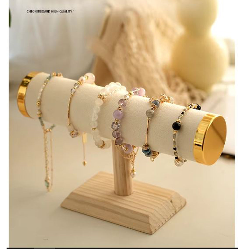 T-bar Jewelry Bracelet Organizer Display Stand