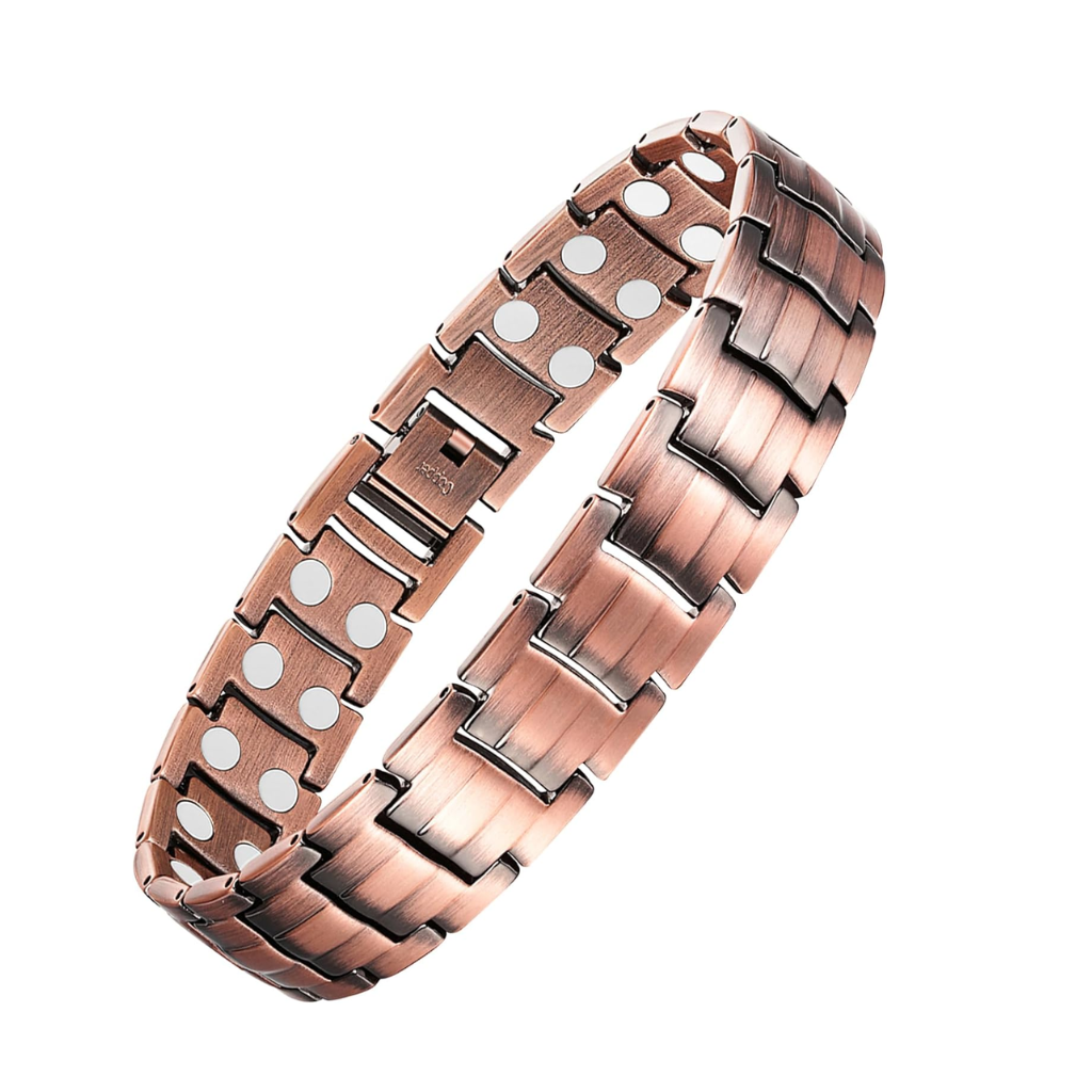Men's Copper Magnetic Bracelet Elegant 99.99% Solid Copper