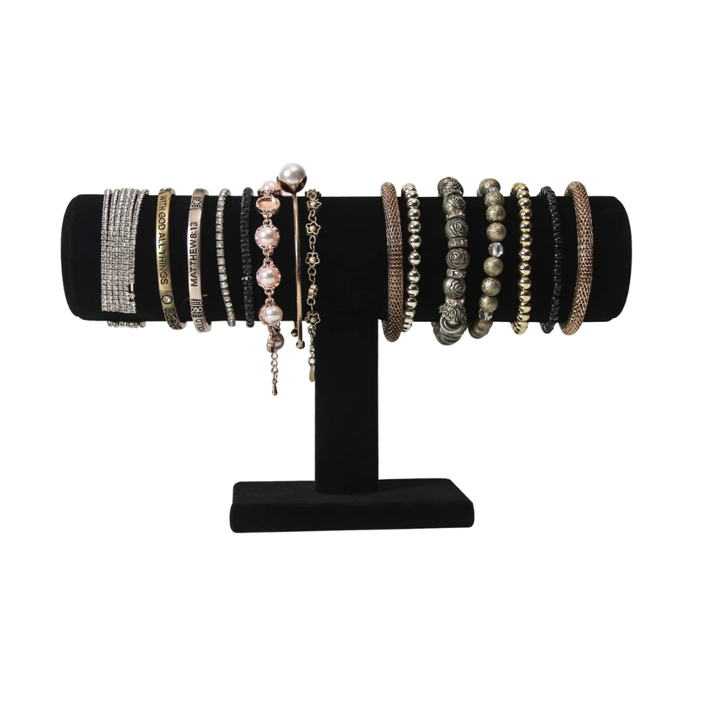 Single T-Bar Bracelet Holder Stand