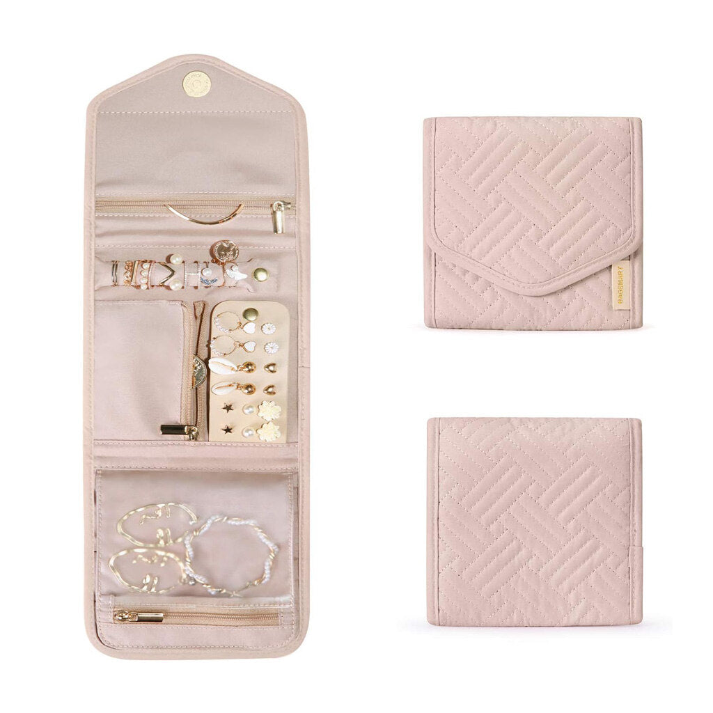 Travel Jewelry Organizer Case Foldable Jewelry Roll